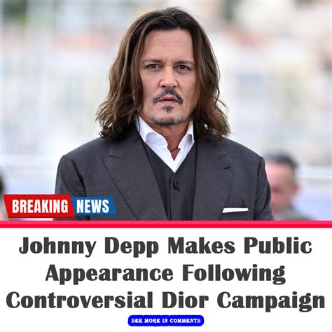 dior johnny depp controversy.